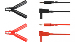 SET 7629 / PZL, Test Clip and Test Lead Set, 200 cm, Schutzinger