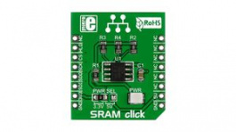 MIKROE-1902, SRAM Click Memory Module 5V 128KB, MikroElektronika