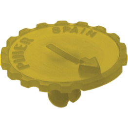 5034 YELLOW, Knurled head for trimmer PT 10 yellow, Piher