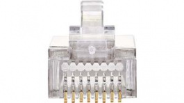 CCGP89303ME [10 шт], RJ45 Plug, CAT5, STP, Stranded Cable, Pack of 10 pieces, Nedis (HQ)