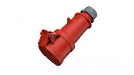 15A, CEE Socket 5P 2.5mm² 16A IP44 400V Red, Mennekes