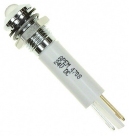 Q8P1CXXW24E, LED Indicator white 24 VDC, APEM