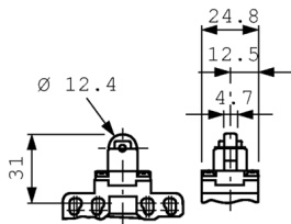 GXE51C, Концевой выключатель, Honeywell