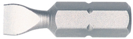 701020805525, Bit for slotted screws 25 mm, Wiha