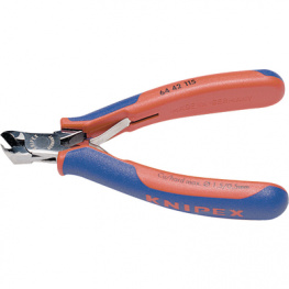 64 42 115, Electronic Front Cutter Pliers;115 mm Small Bevel, Knipex