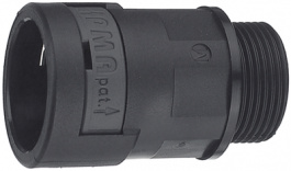 BVND-M162GT, Соединительные фитингиNW12 M16 x 1.5 черный прямой, PMA AG (Cable protection)