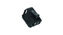 471005264153, Rocker Switch, NO, ON-OFF, IP40, Black, WURTH Elektronik