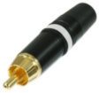 NYS373-9 Cinch cable plug black white