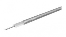 SUCOFORM 141 CT [25 м], Coaxial Cable without Jacket for Microwaves RG-402 50Ohm Silver-Plated Aluminium 25m, Huber+Suhner
