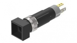 19-451.035, Illuminated Pushbutton Switch Actuator, 1NO, Black, IP40, Momentary Function, EAO