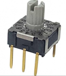 RND 210-00146, Rotary DIP switch HEX 3+3, RND Components