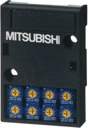 FX3G-8AV-BD, Reference Value Input Module FX3G, Mitsubishi