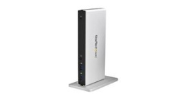 USB3SDOCKDD, USB-A Docking Station 3.5 mm Socket/DVI/RJ45/USB-A/USB-B, StarTech.com