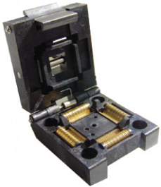 IC51-0804-808, IC test socket, clam shell SQFP-80, YAMAICHI