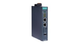 UC-8210-T-LX-S, RISC Linux Embedded DIN-Rail Computer 1GHz, RAM 2GB, 8GB MicroSD/eMMC, Moxa