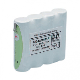150AAM4B1P-0 4,8V/1500mAh, Battery pack 4.8 V 1.5 Ah, GP Batteries