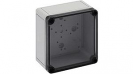 11100501, Plastic Enclosure Without Knockouts, 130 x 130 x 75 mm, Polystyrene, IP66, Grey, Spelsberg