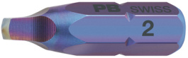 C6-185/1, Square drive bit 25 mm 1, PB Swiss Tools