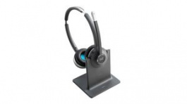 CP-HS-WL-562-S-EU=, Headset with Standard Base Station, 500, Stereo, On-Ear, 18kHz, Bluetooth/USB, Black / Grey, Cisco Systems