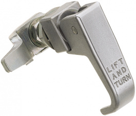 22944, Lifting and turning lock, black, Southco