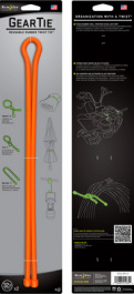 GEAR TIE 32-BRIGHT ORANGE, Gear Tie 32" Bright Orange, Nite Ize