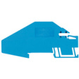 PHP PNT 2.5/4 End and fixing plate PHP PNT 47.57 x 3 x 75.9 mm blue