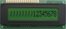 DEM 16102 SYH-PY, Дисплей: LCD; алфавитно-цифровой; STN Positive; 16x1; LED; PIN: 16, Display Elektronik