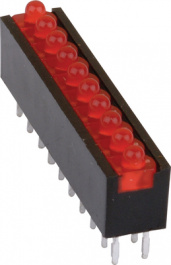 RTZ2100R, LED-Array red No. of LEDs=10, Mentor
