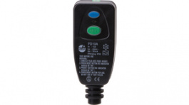 114319, RCD Mains Plug Type J (T12), IP20, Black, Max Hauri