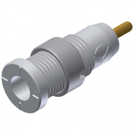 MSEB 2630 S1,9 AU WEISS / WHIT, Safety socket  diam.2mm White 10A 1kV Gold-Plated, SKS Kontakttechnik