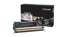 X746H3KG, Toner Cartridge, 12000 Sheets, Black, Lexmark