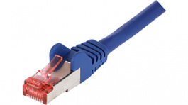 PB-SFTP6-10-BL-T, Patch cable CAT6 S/FTP 10 m Blue, Maxxtro