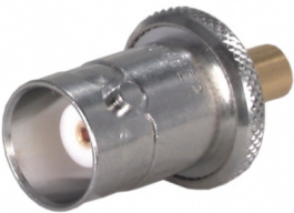 31 BNC-MCX-50-1/1-- UE, Adapter BNC female/MCX female 50 Ohm, Huber+Suhner