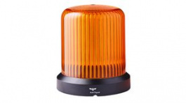 850511408, LED Signal Beacon, Continuous/Strobe/Flashing/Rotating, Orange, 48VAC / DC, Base Mount, RDM, Auer