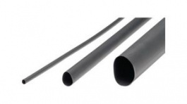 RND 465-01200, Heat-Shrink Tubing Cross-Linked Polyolefin, 3.2 ... 6.4mm, Black, 1.2m, RND Components