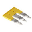 1906220000 ZQV 6N/3 Cross connector 29.03 x 3.1 x 22.4 mm Yellow Z Series Poles=3