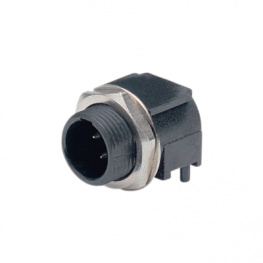 TRAPC4M, Mini XLR Panel-mount male receptacle 4P, Switchcraft