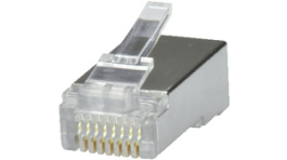 VLCB89300T, RJ45 connector, 5-pack Cat.5 unshielded, Valueline