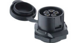 2620 04 T22CB100, Quicklock Size 20, / Socket 4 Contacts, 20A, 500V, IP67, LUTRONIC