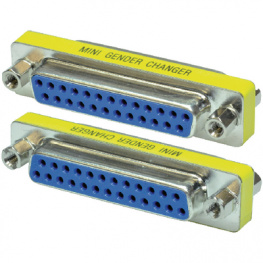 PB-324, Mini gender changer DB25 f - f, Maxxtro