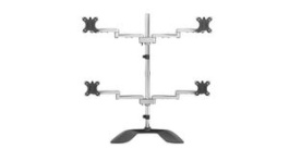 ARMQUADSS, 4 Monitor Adjustable Arm Stand, 75x75/100x100, 8kg, StarTech.com