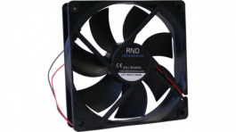 RND 460-00034, Brushless Axial DC Fan, 120 x 120 x 25 mm, 24 V, 4.32 W, RND Components