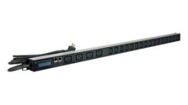 831115, Metered PDU with Current Metering / Monitoring, 16A, IEC 60320 C13 Socket/IEC 60320 C19 Socket, Gude