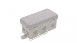 KA 006 LG, Junction Box 44x86x41mm Polyethylene (PE)/Polypropylene (PP) IP55 Light Grey, WISKA LTD
