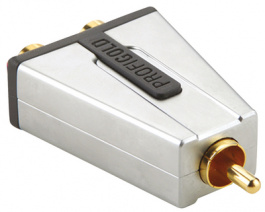 PROD124, RCA distributor RCA socket - 2x RCA sockets m - 2x f, PROFIGOLD