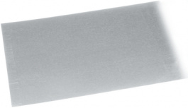 4001116380549, Sheet steel, galvanized 500 x 250 x 0.5 mm, Alfer