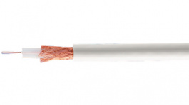 RG 59 B/U WHITE [500 м], Coaxial cable 100 m Copper-Plated Steel White, CEAM