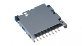 DM3D-SF, Разъем: для карт памяти; SD Micro; push-pull; SMT; на PCB; PIN: 8, Hirose