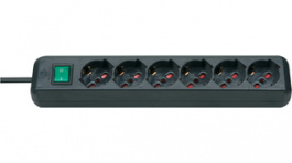 1155429, Outlet Strip, 6xType L / ITA/GER, 1.4 m, Brennenstuhl