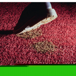 TERRA 8100 180X120CM, dirt traps 180 x 120 cm grey, 3M